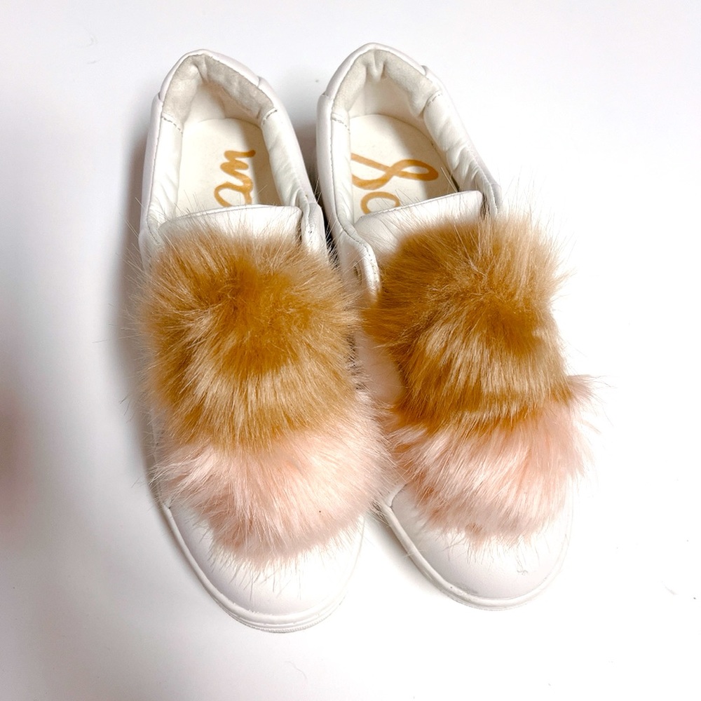 SAM EDELMAN womens white sneakers/NWOB